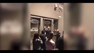Brutale Schlägerei vor Disco: Video schockt das Netz
