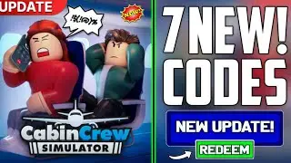 ALL NEW!✅CABIN CREW SIMULATOR ROBLOX CODES 2024 - CABIN CREW SIMULATOR CODES