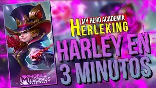 HARLEY IN 3 MINUTES 🎩 How to play with Harley, Harley guide, Harley tutorial - MOBILE LEGENDS