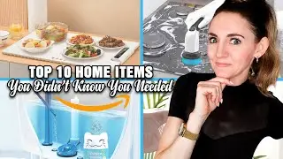 10 Amazon UNIQUE HOME ITEMS to MAKE YOUR LIFE EASIER! 🙌 New Cool Gadgets + Organization