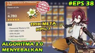 Trik Meta Hp% - Trik Enhance Artefak Genshin 3.0 | Genshin Impact Indonesia Eps 38