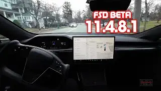 Tesla FSD Beta 11.4.8.1 - First Impressions