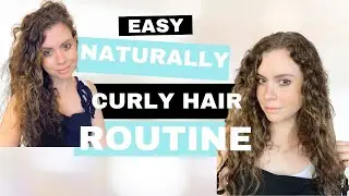 Easy Curly Hair Routine After *40 Years* of Straightening!! | Smooth Frizz | Define Curls | GK Hair