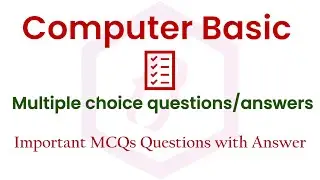 Top Basic Computer MCQs | Repeated & Important Computer Science MCQ question answers for Exams Part2