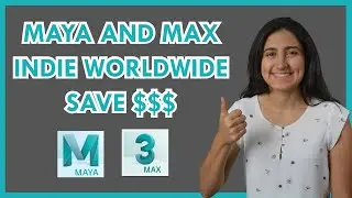 Autodesk Maya and 3Ds Max Indie Worldwide release SAVE MONEY!