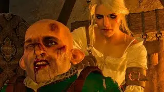 Ciri Defeats Whoreson Junior and Saves Doppleganger Dudu (Witcher 3)