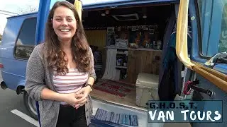 STEALTH Van Tour - Full Time Student Lives FULL Time Van Life