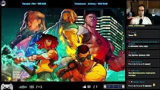 Streets of Rage 4 прохождение coop x2 [ Arcade + Mania ] | Игра (PC, XboxOne, PS4, Switch) Стрим RUS