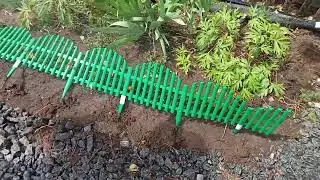 Заборчик для клумбы.