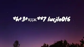 *h+3+ядж**7 lucjlo0t6 Song