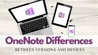 Differences between OneNote app & OneNote for Windows 10...