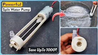 How To Make Mini Water Pump At Home | Powerfull DC Submersible Pump | By - CreativeShivaji