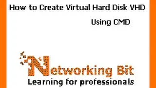 How to Create Virtual Hard Disk VHD using CMD