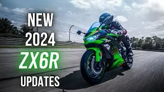 NEW 2024 Kawasaki ZX6R Updates - New Bike Incoming!