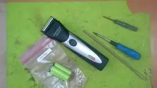 How to replace the battery with a hair clipper Moser Chrom Style 1871