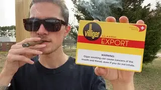 Smoking a Villiger Cigar for the First Time