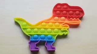 T Rex Pop It, Dinosaur Fidget