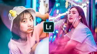 Free Neon Preset | Lightroom Mobile (DNG)