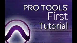 AVID Pro Tools First - Tutorial for Beginners in 12 MINUTES!