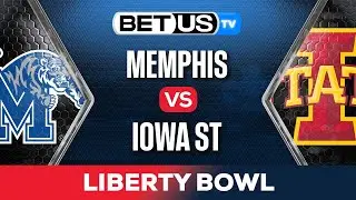 Liberty Bowl: Memphis vs Iowa State | College Football Predictions, Picks and Best Bets