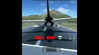 UPS Captain does a floaty landing 🛬 #flightsimulator #aviation #simulator