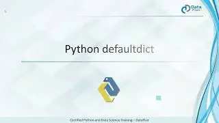Python defaultdict