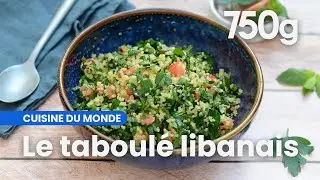 Recette du taboulé libanais - 750g