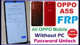 Oppo A5s FRP Bypass || Oppo A5s CPH1909 Remove Google Verification