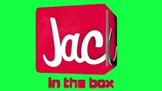 Jack In The Box Green Screen Logo Loop Chroma 3D Animation