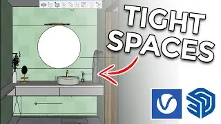 How to set the camera in tight spaces in Vray for Sketchup?