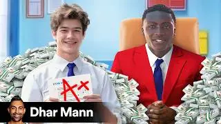 RICH TEEN Paid $10,000 EVERY "A" He Receives | Dhar Mann Studios