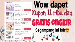 Cara Mendapatkan Kupon 11rbu di live tiktok || Terbaru 2022