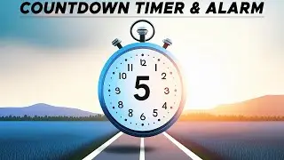 5 Hour Timer with Countdown and Alarm ⏰ | 5 Hour Countdown Timer