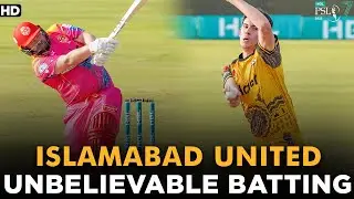 Islamabad United Unbelievable Batting | Peshawar vs Islamabad | Match 5 | HBL PSL 7 | ML2G