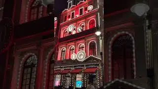 Cartier Christmas display light show 2022, New Bond Street, London