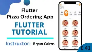 Flutter - 41 Pizza Ordering App | Food Delivery App in Flutter | Flutter Development Using Dart