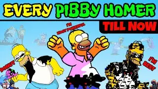 Friday Night Funkin Top VS Pibby Homer Mods | Come Learn With Pibby x FNF Mod (Pibby Simpsons)