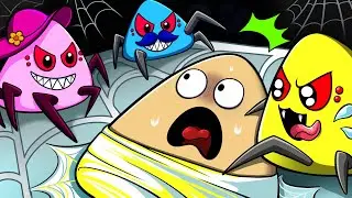 Mommy Pou Long Legs & Daddy Pou Long Legs is Appeard?! | Bou's Revenge Animation