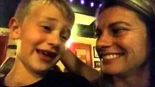 Mason Singing Happy Birthday to Catherine