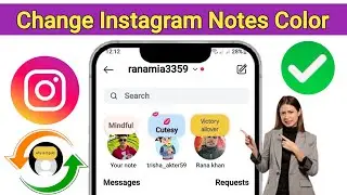 How to Change Color of Notes on Instagram 2024 | Change Instagram Notes Color