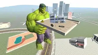 Franklin vs Giant Hulk in Indian Bike Driving 3D