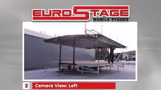 Mobile Stage Rentals: Hydraulic Lift / 3 camera angles / Time-Lapse Stage Set Up