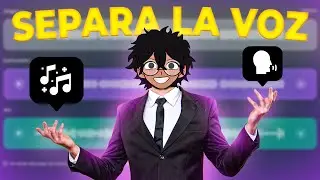 ¡COMO SEPARAR la VOZ de UNA CANCION! (Fácil y Rápido) 🚀