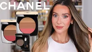 NEW CHANEL LES BEIGES SUN-KISSED POWDER & OMBRE ESSENTIELLE EYESHADOWS FIRST IMPRESSION!