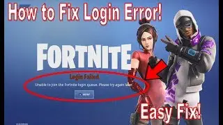 How to Fix Fortnite Login Failed Error (All Platforms) | Cant Sign In