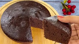 Chocolate Cake | Cake Recipe Without Oven | No Beater | No Blender | صرف ایک منٹ میں کیک بنائیں