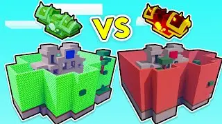 Emerald Armor ONLY BASE.. vs Warrior Armor ONLY BASE.. (Roblox Bedwars)