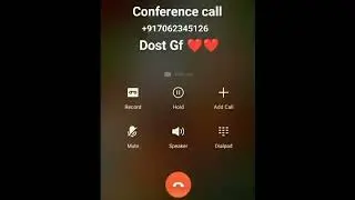 dost gf call prank video 😁😂 call recording #prank #funnyprank