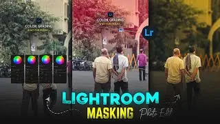 Instagram trending CINEMATIC photo editing  | lightroom masking tutorial !!