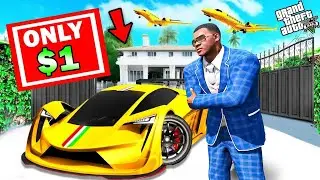 Franklin Buys Everything For One Dollar in GTA 5 !